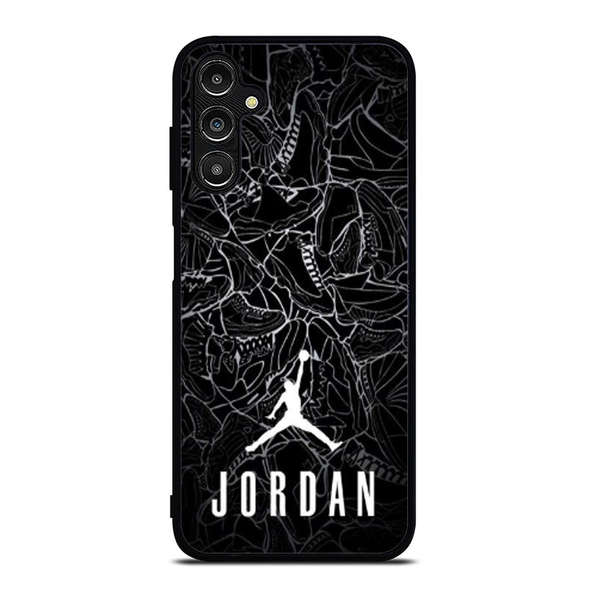 AIR JORDAN SHOES COLLAGE LOGO Samsung A16 Case