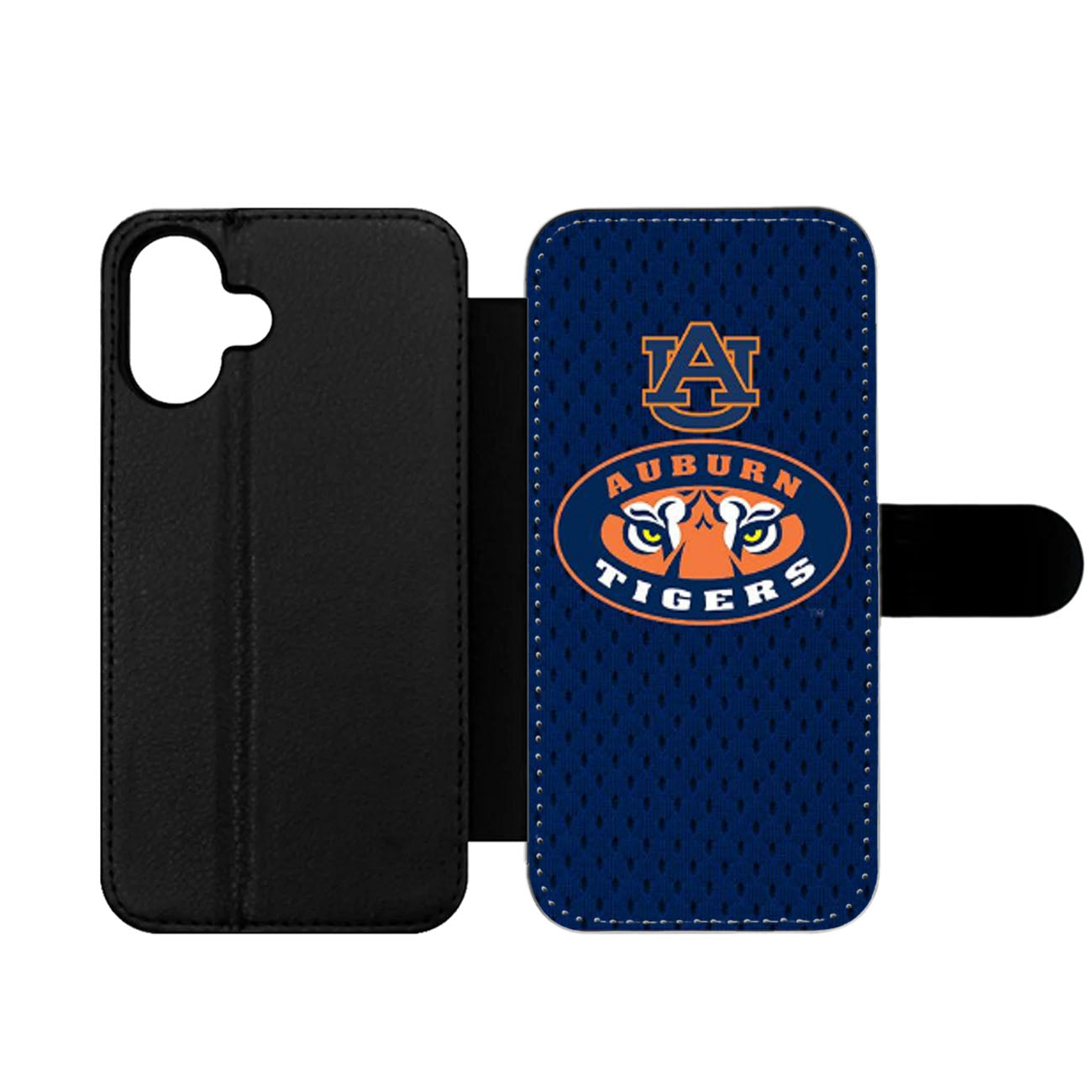 AUBURN TIGERS FOOTBALL Wallet iPhone Case