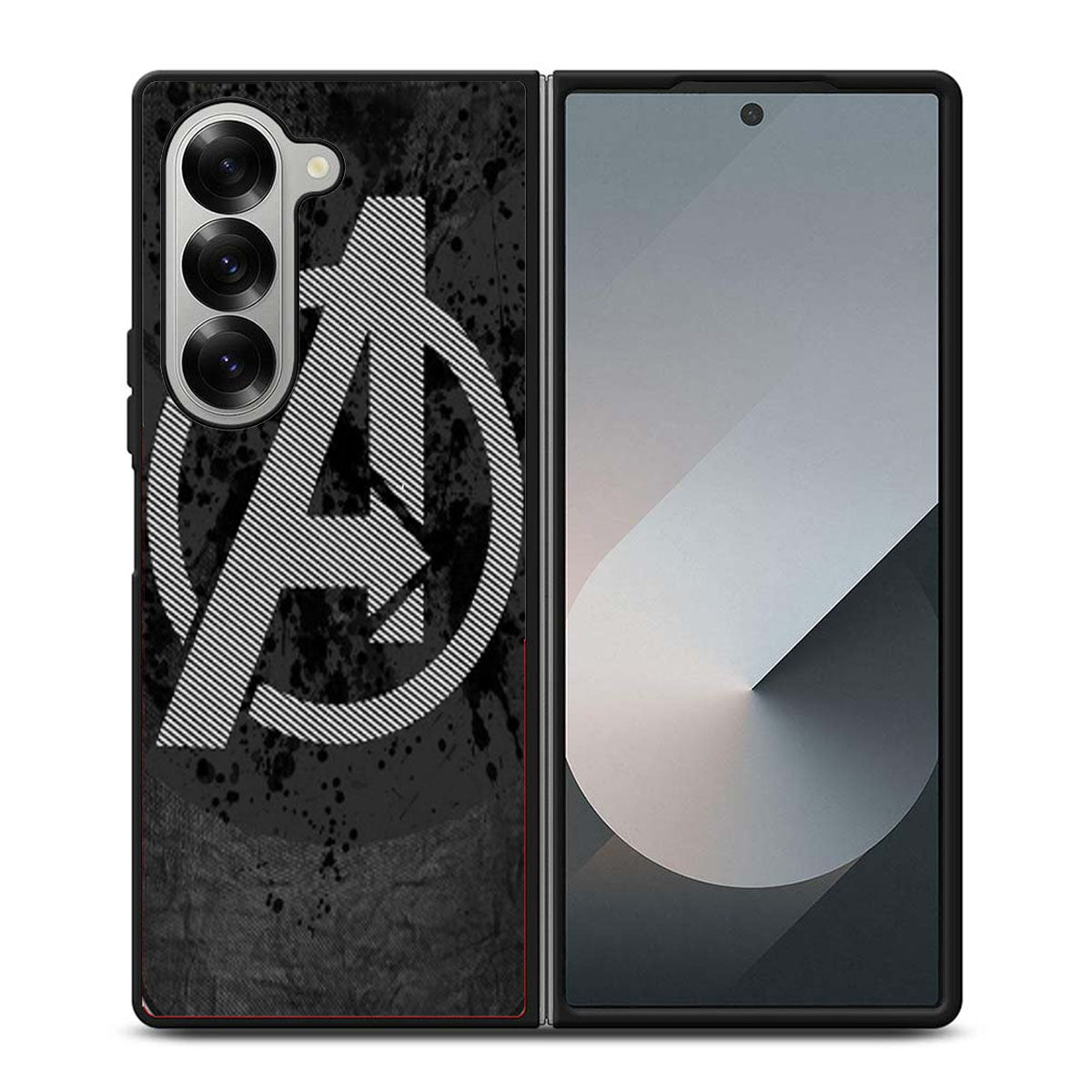 AVENGERS LOGO GRAY Samsung Z Fold 6 Case
