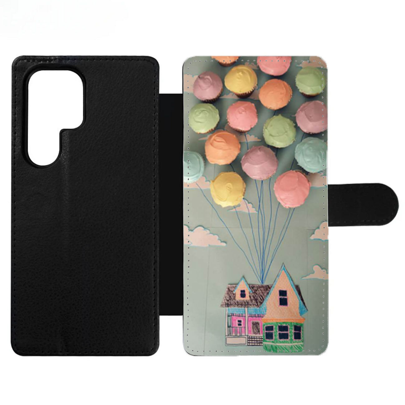 Adventure Is Out There Cupcake Art Wallet Samsung Case