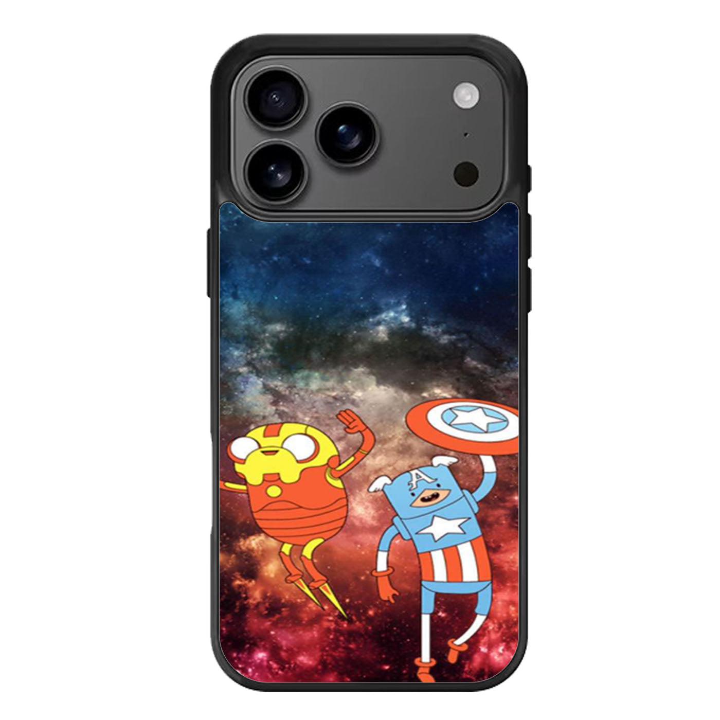 Adventure Time Avenger In Galaxy Space iPhone 17 Pro Max Case