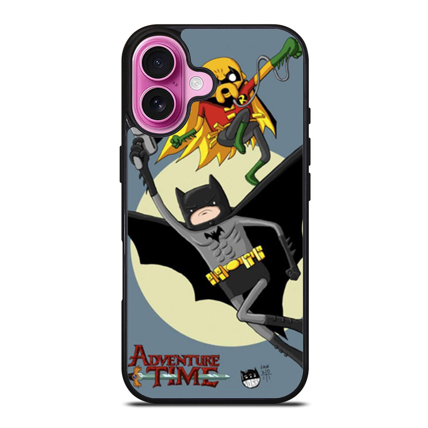 Adventure Time Batman Robin iPhone Case Cover