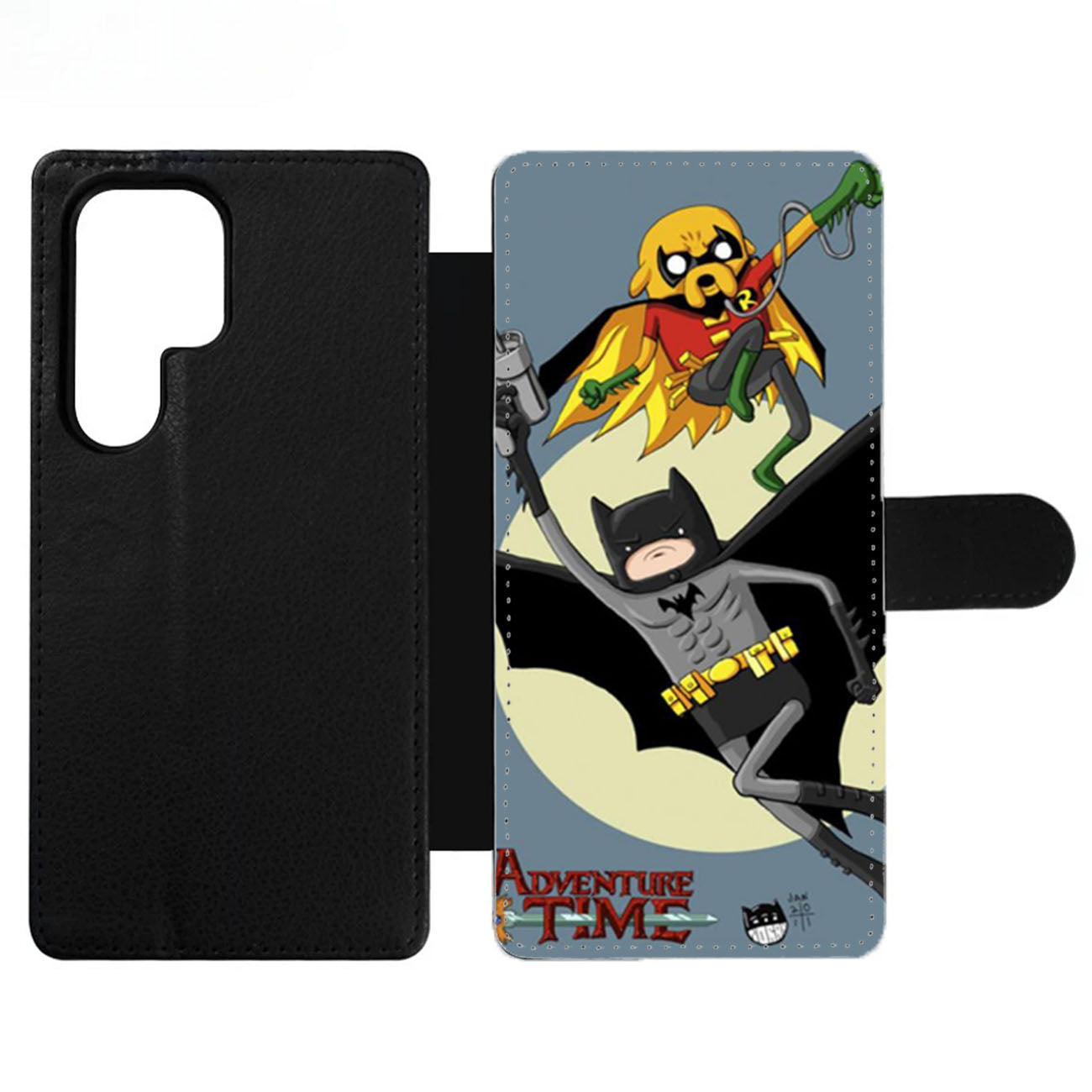Adventure Time Batman Robin Wallet Samsung Case