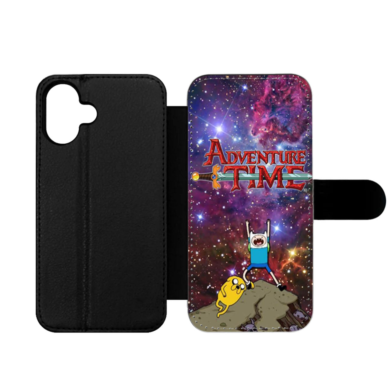 Adventure Time Galaxy Wallet iPhone Case