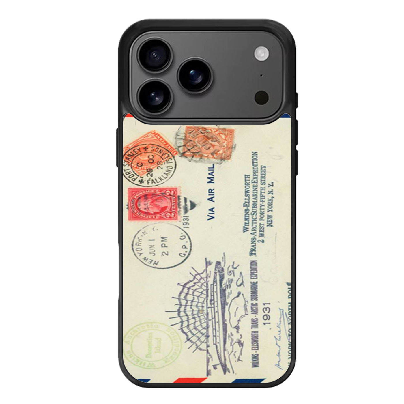 Airmail Envelope iPhone 17 Pro Max Case