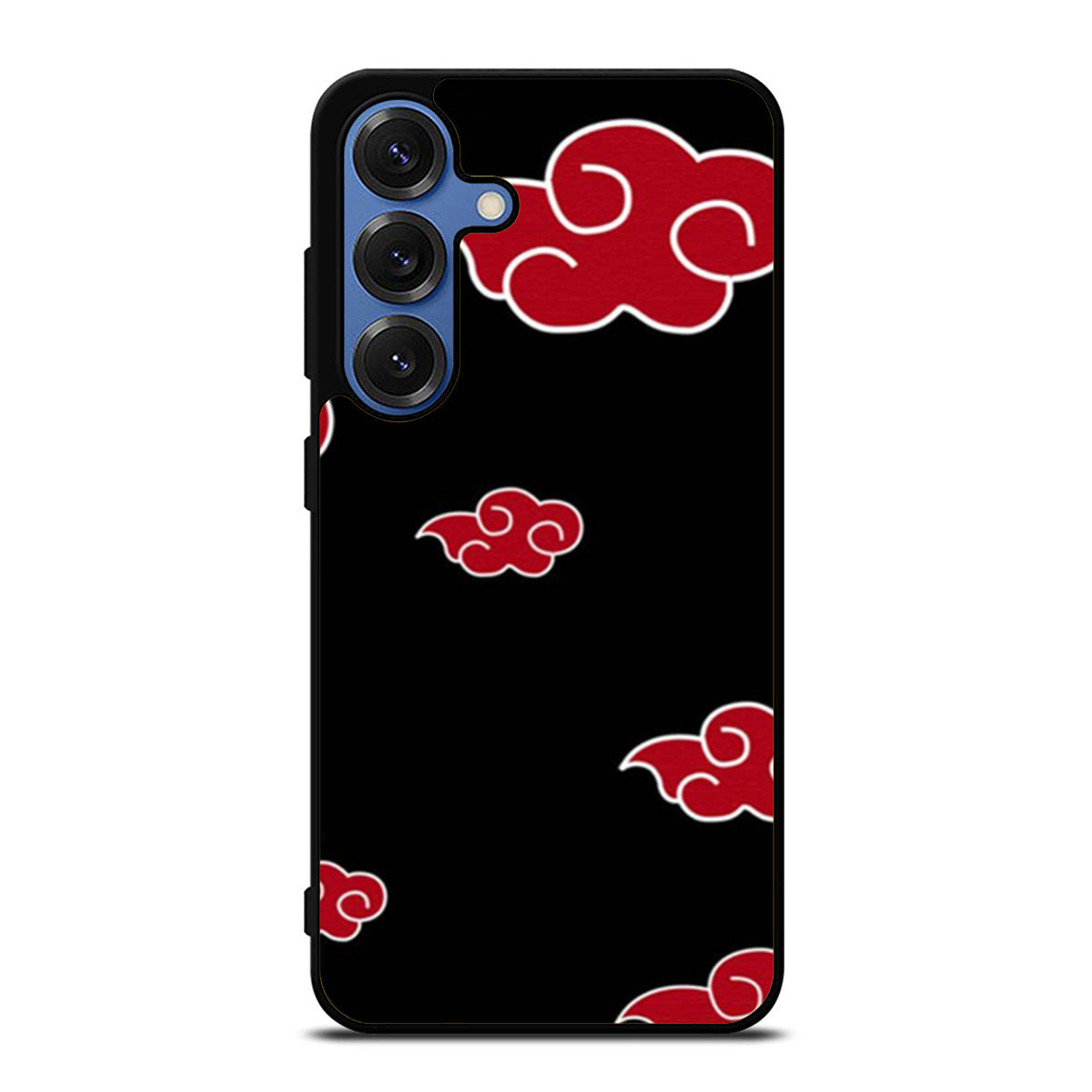 Akatsuki Red Cloud Pattern Samsung S25 Ultra Case