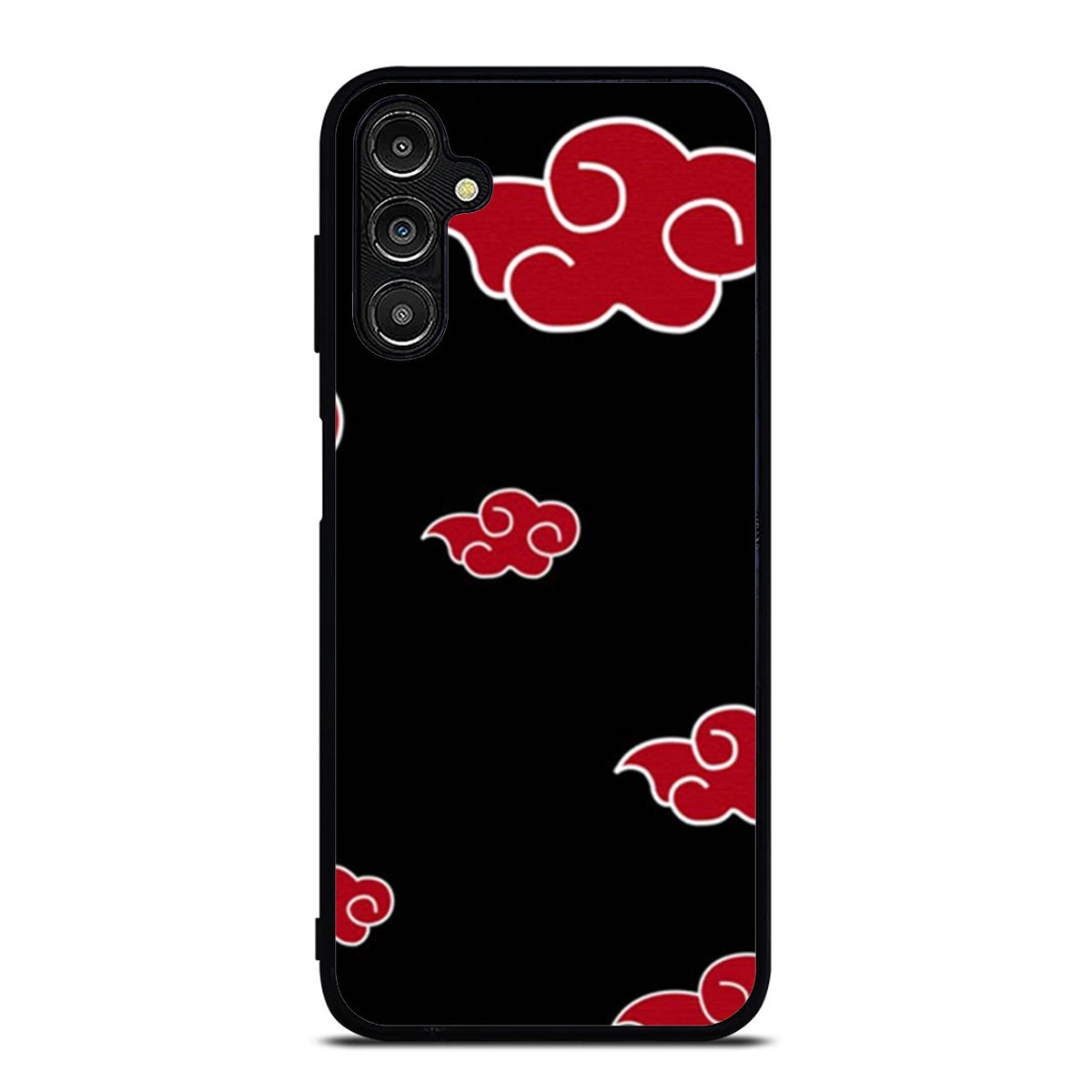 Akatsuki Red Cloud Pattern Samsung A16 Case