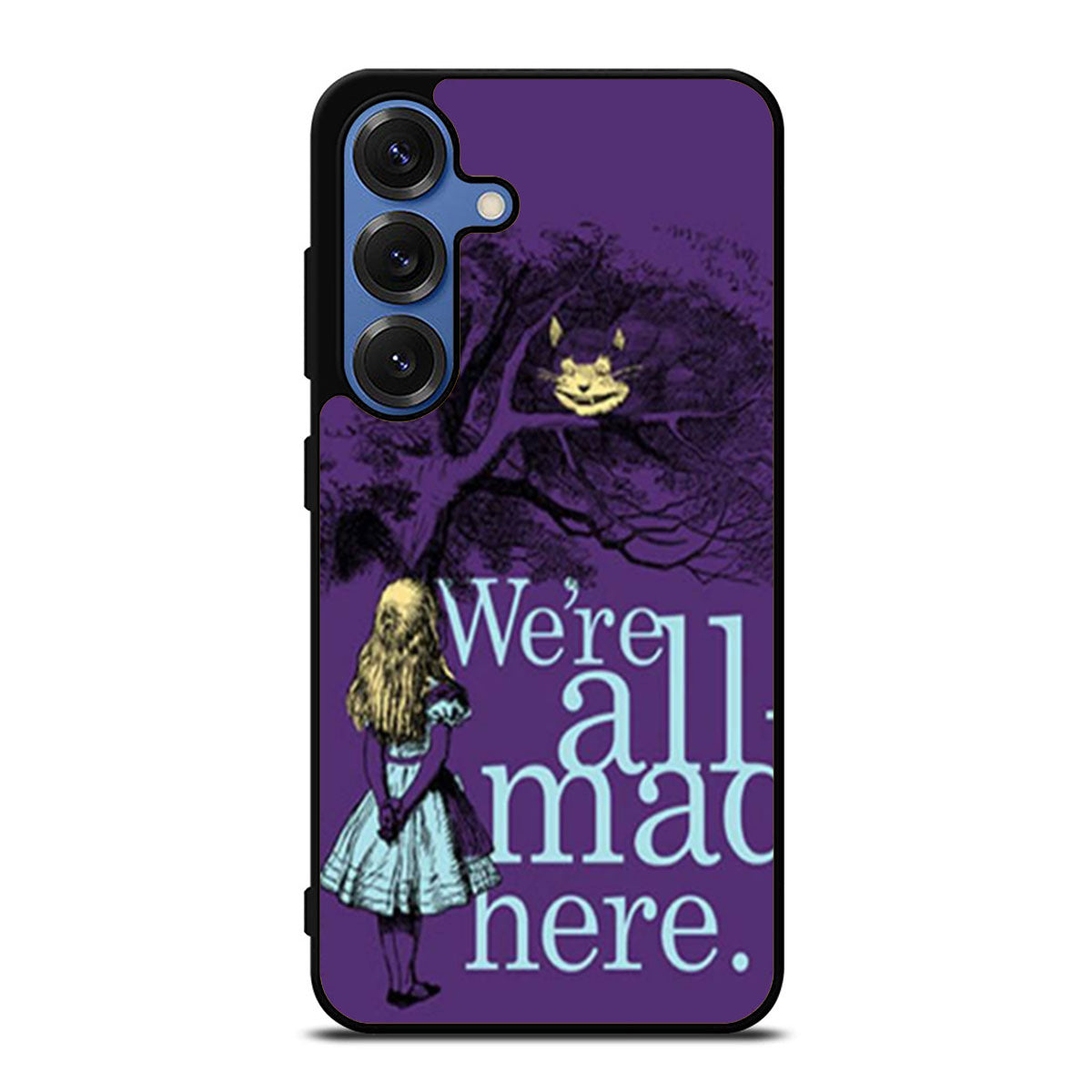 Alice In Wonderland Purple Samsung S25 Ultra Case