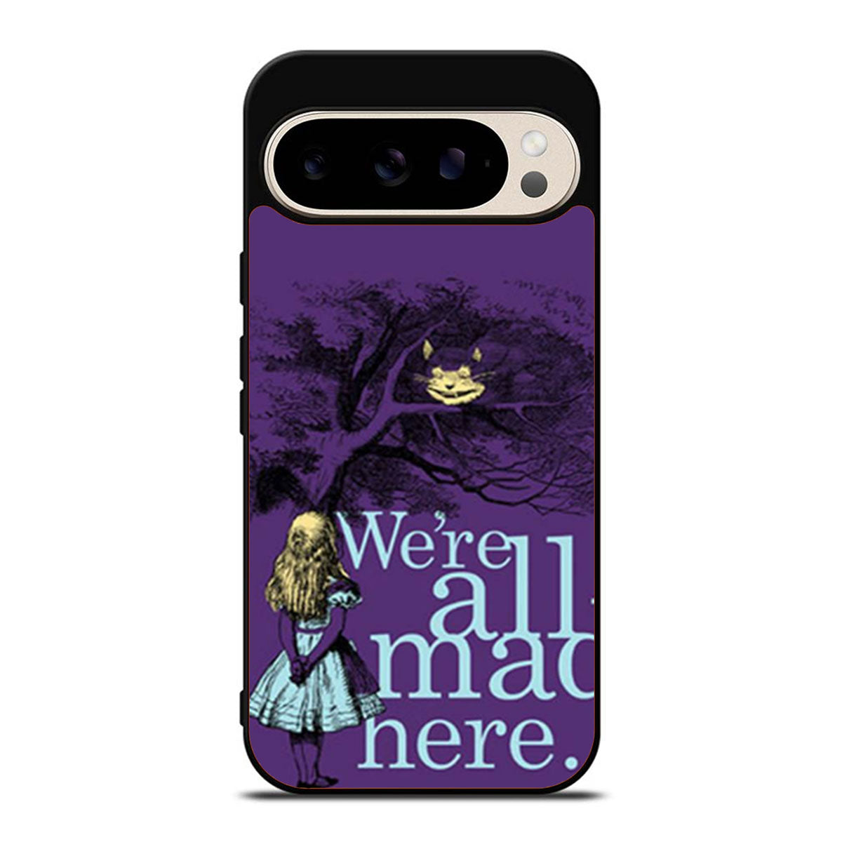 Alice In Wonderland Purple Google Pixel 9 Pro Case