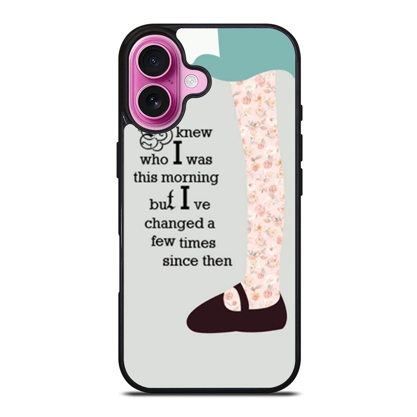 Alice In Wonderland Quote iPhone Case Cover