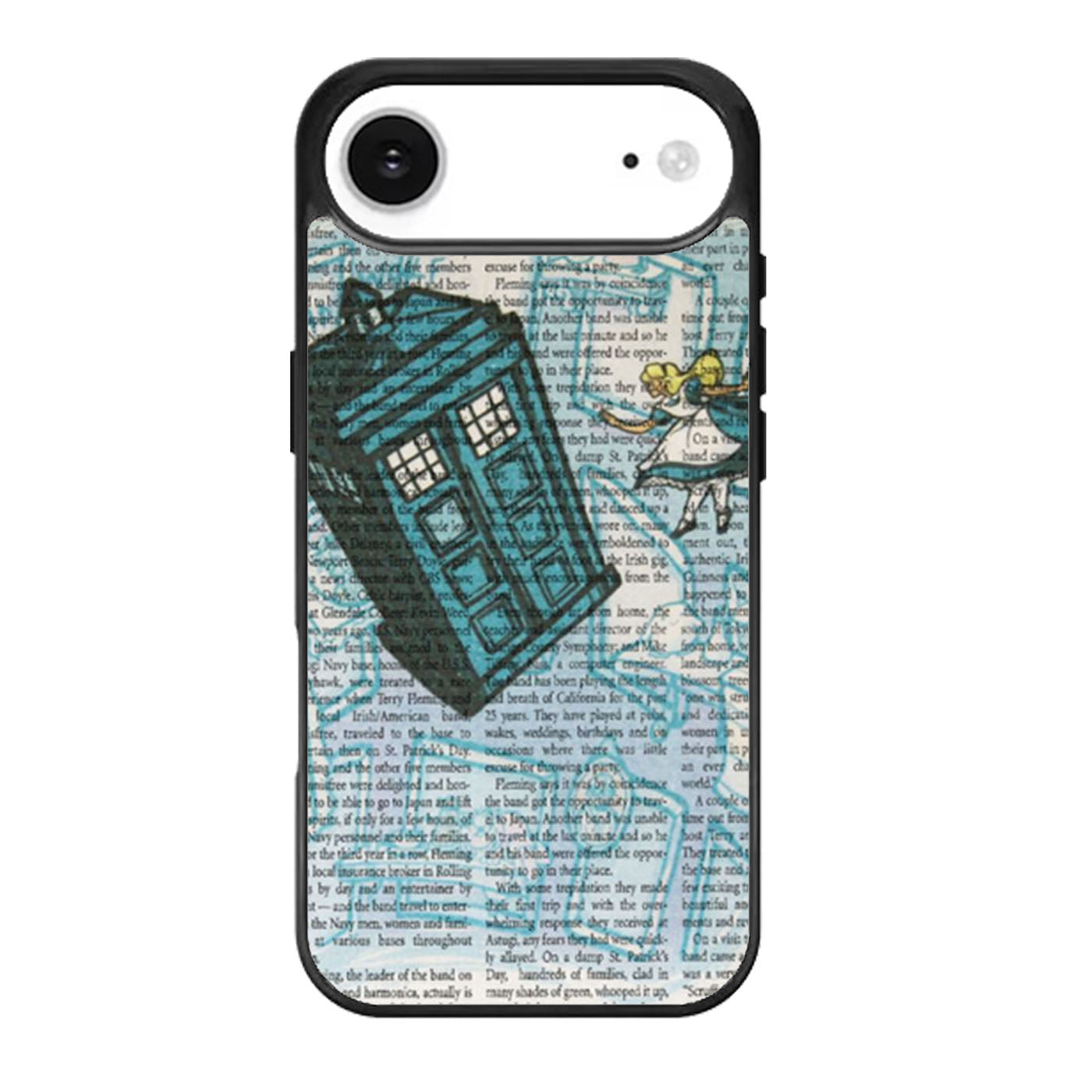 Alice In Wonderland Tardis Doctor Who iPhone Air Case