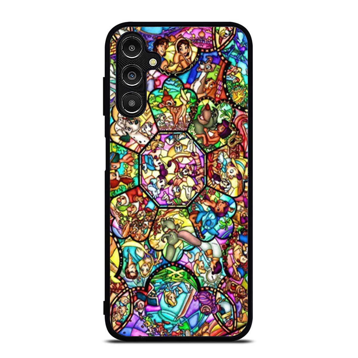 All Disney Heroes Stained Glass Samsung A16 Case