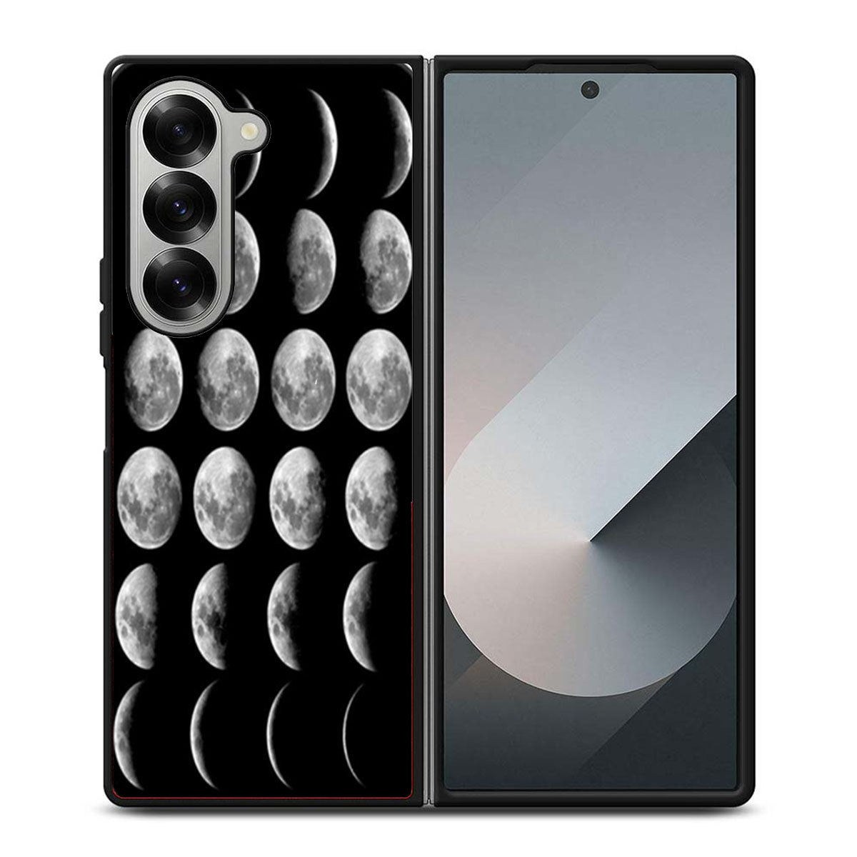 All Moon Phases Samsung Z Fold 6 Case