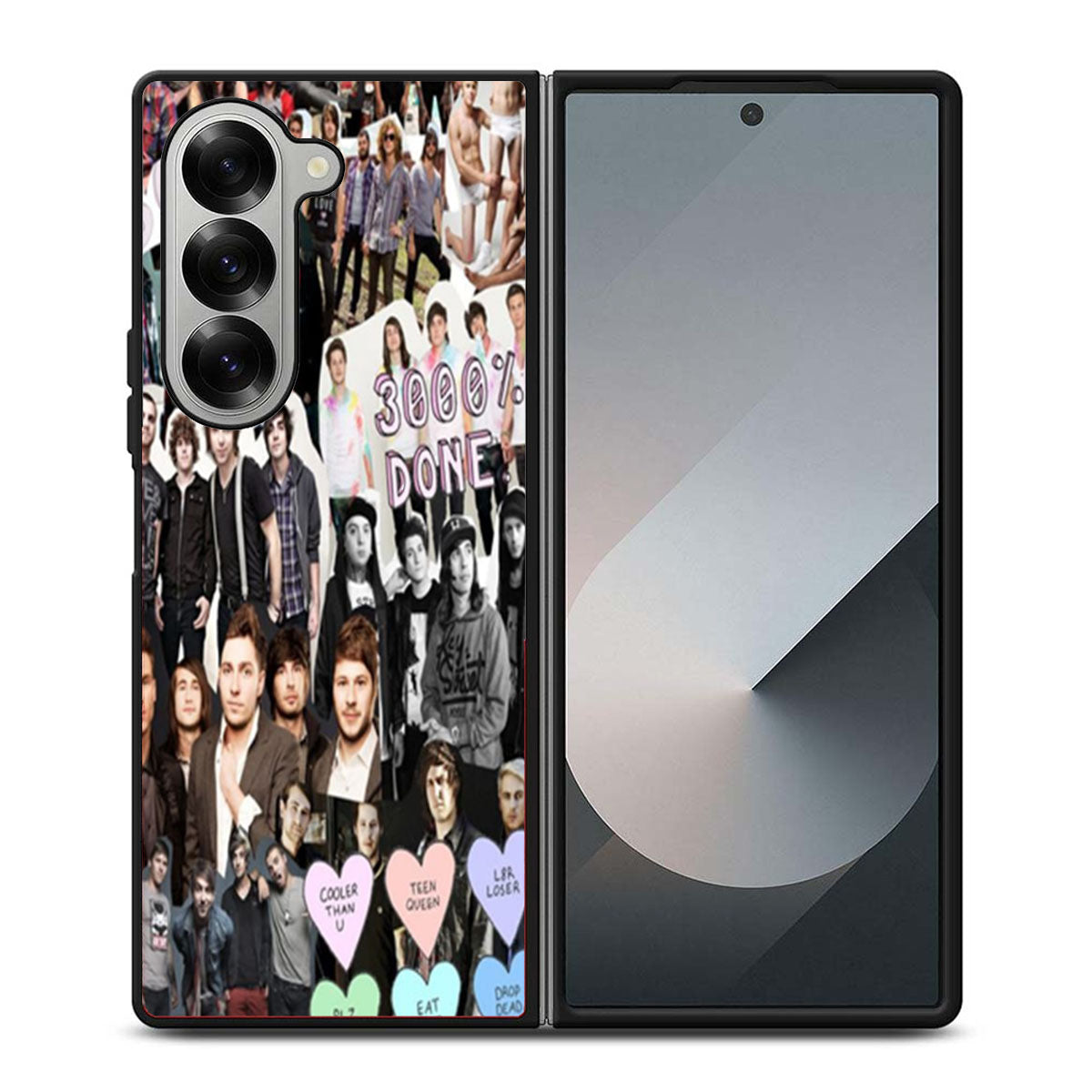 All Time Low Collage Samsung Z Fold 6 Case