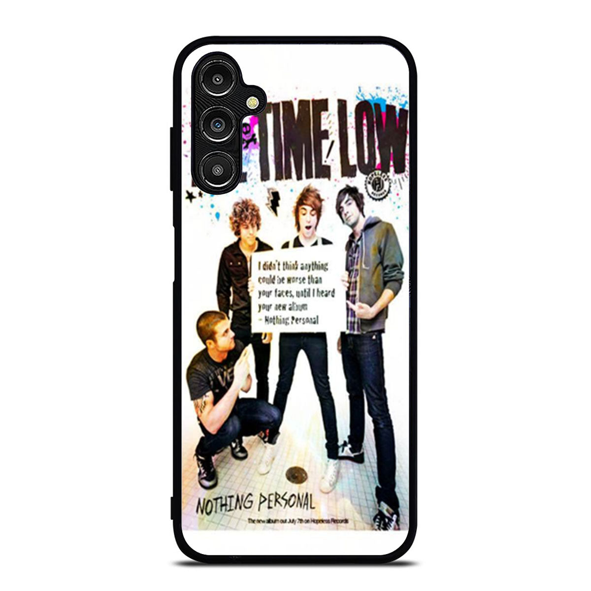 All Time Low Poster Design Samsung A16 Case