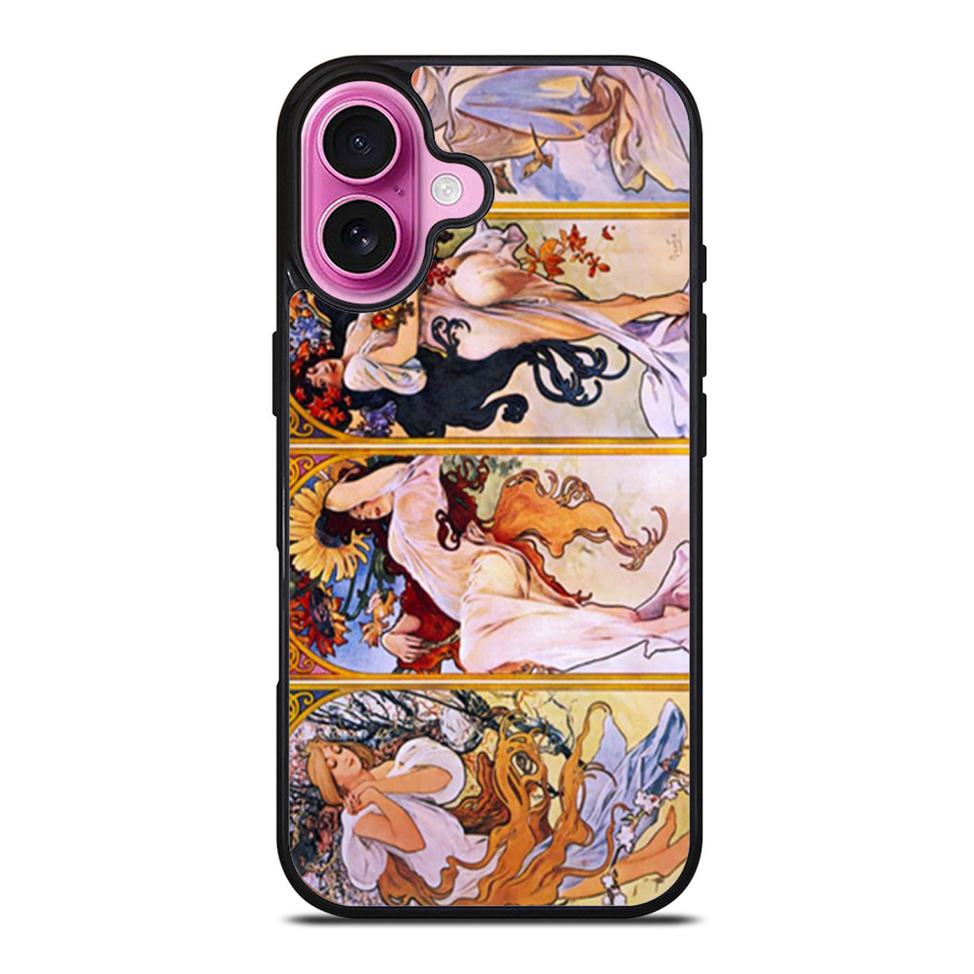 Alphonse Alfons Mucha Spring Art Nouveau iPhone Case Cover