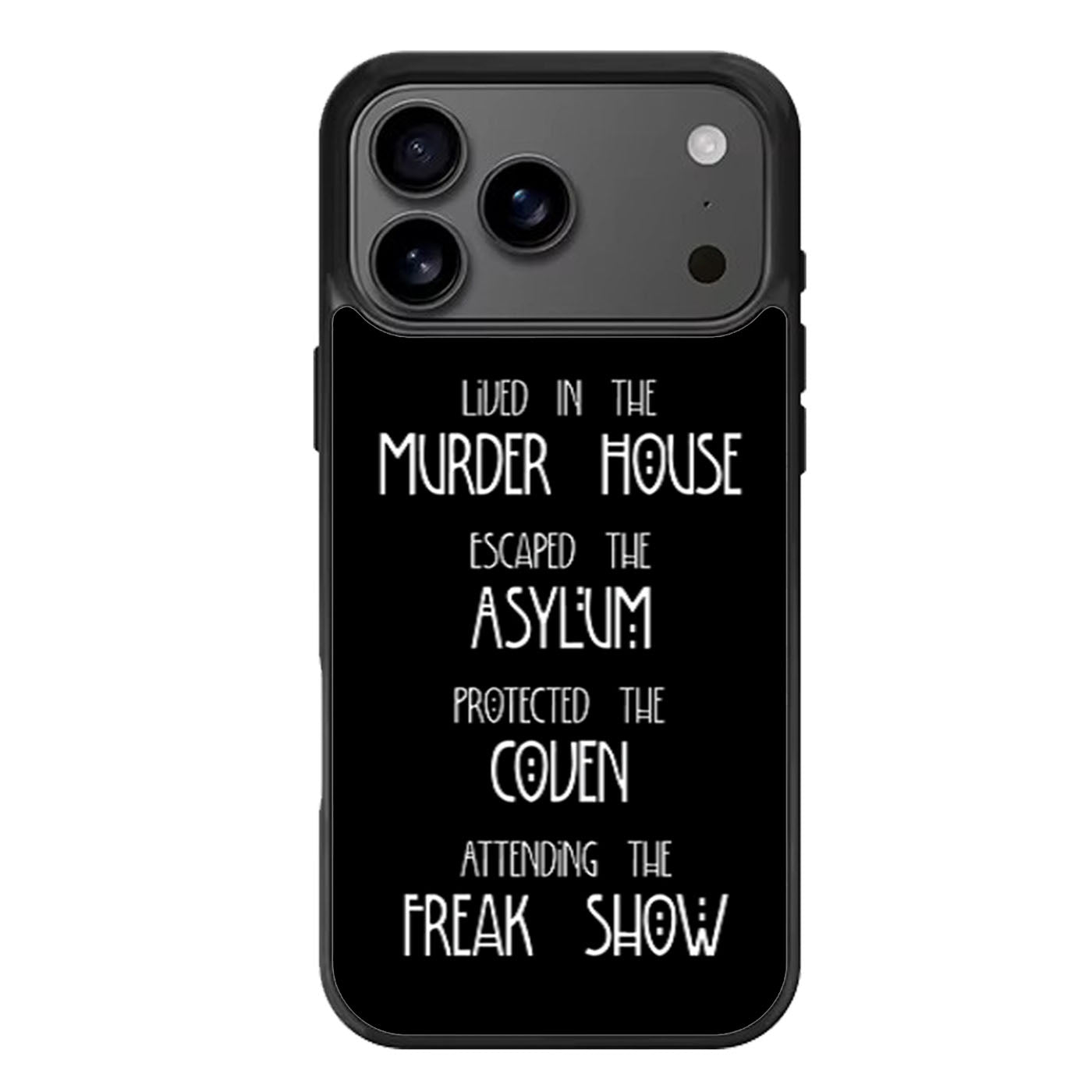 American Horror Story Four Seasons iPhone 17 Pro Max Case