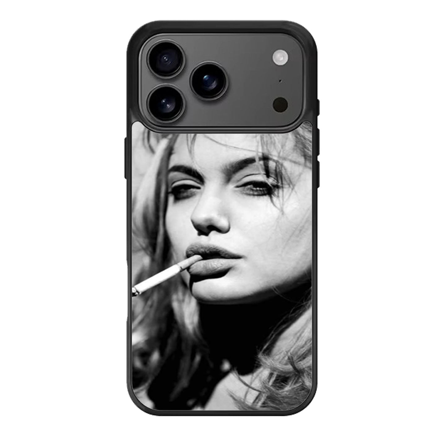 Angelina Jolie Smoking iPhone 17 Pro Max Case