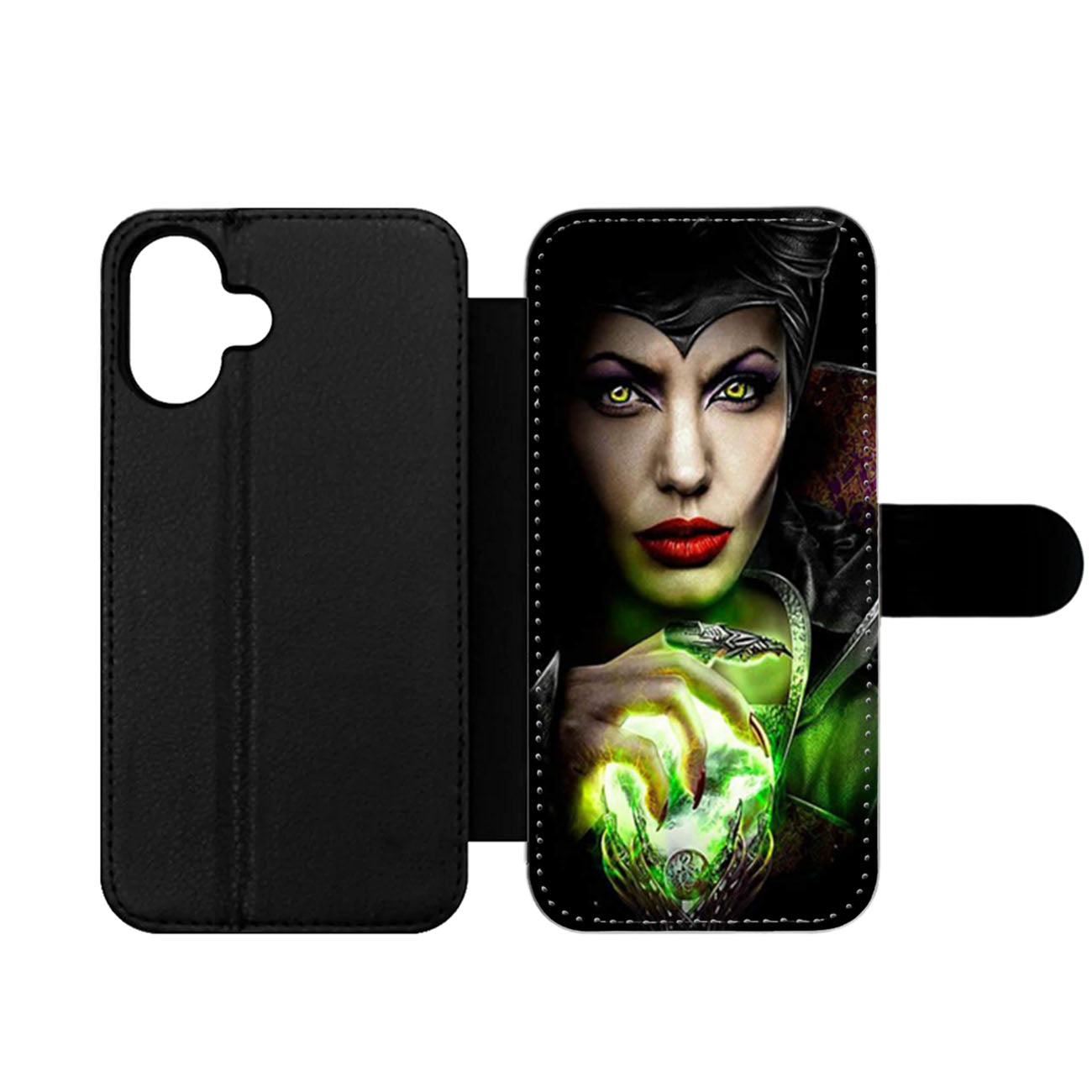 Angeline Jolie Disney Maleficent Wallet iPhone Case