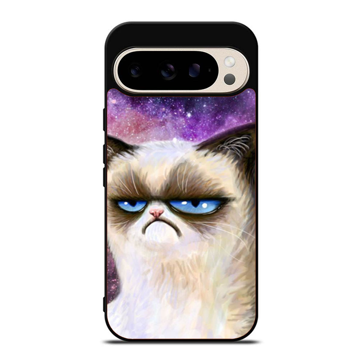 Angry Cat Grumpy Nebula Google Pixel 9 Pro Case