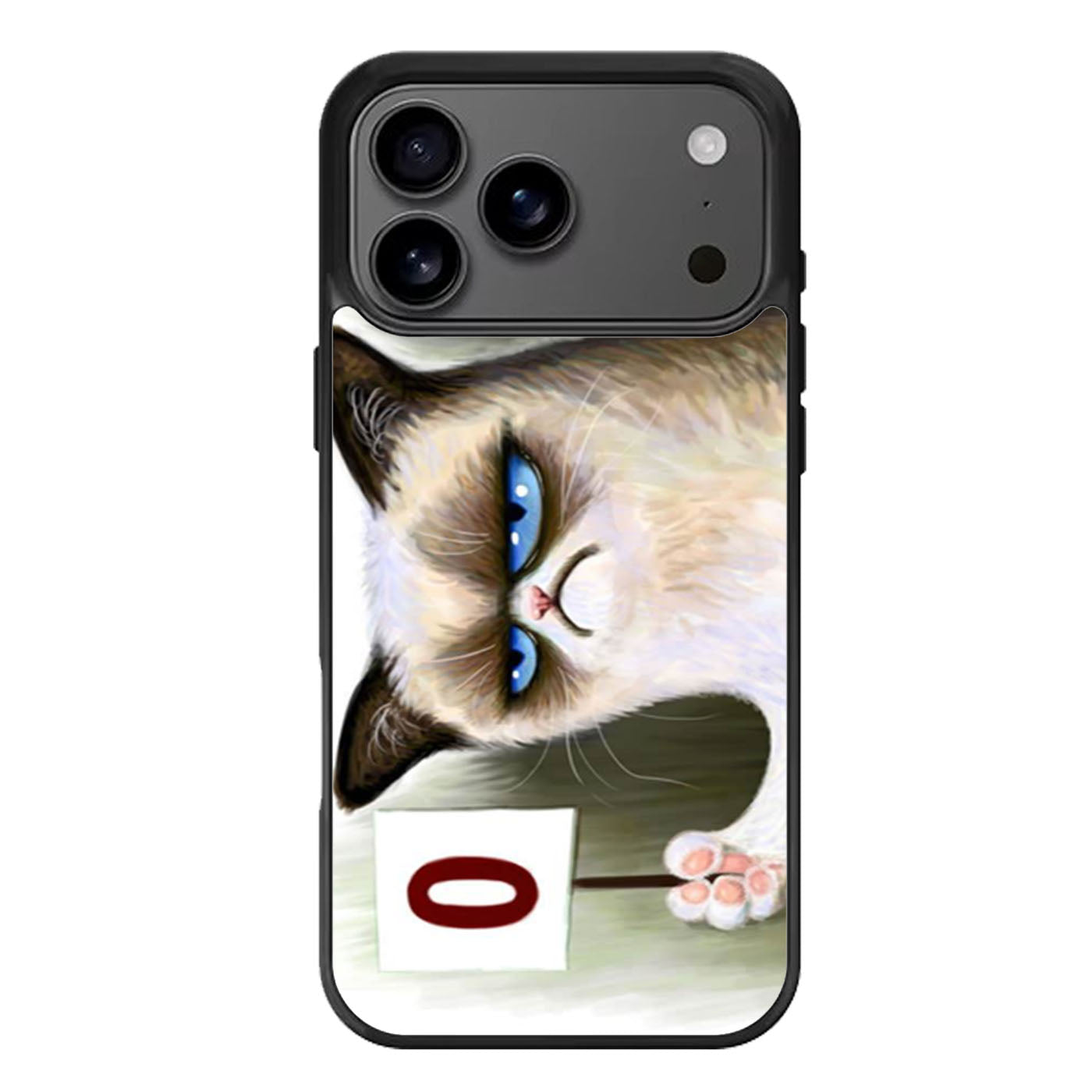Angry Grumpy Cat iPhone 17 Pro Max Case