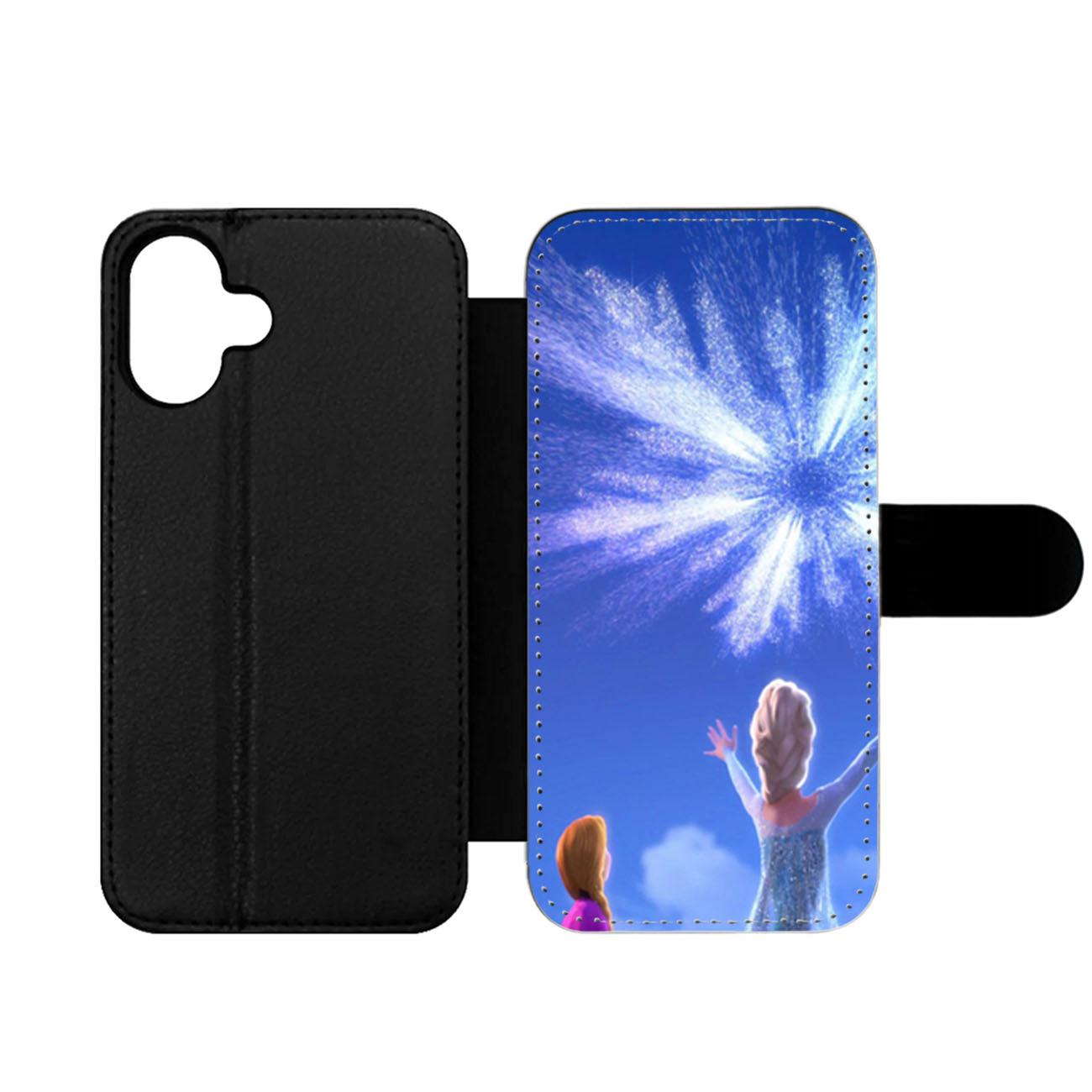 Anna and Elsa Frozen Wallet iPhone Case