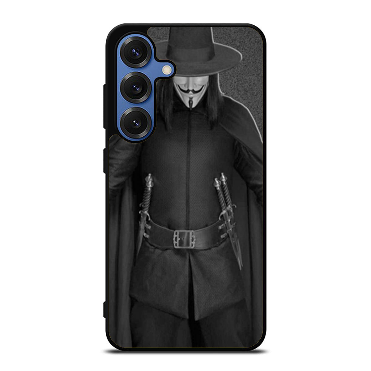 Anonymous Guy Fawkes Mask Samsung S25 Ultra Case