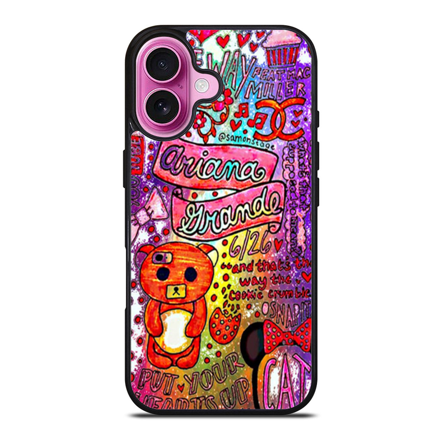 Ariana Grande Lyrics iPhone Case Cover