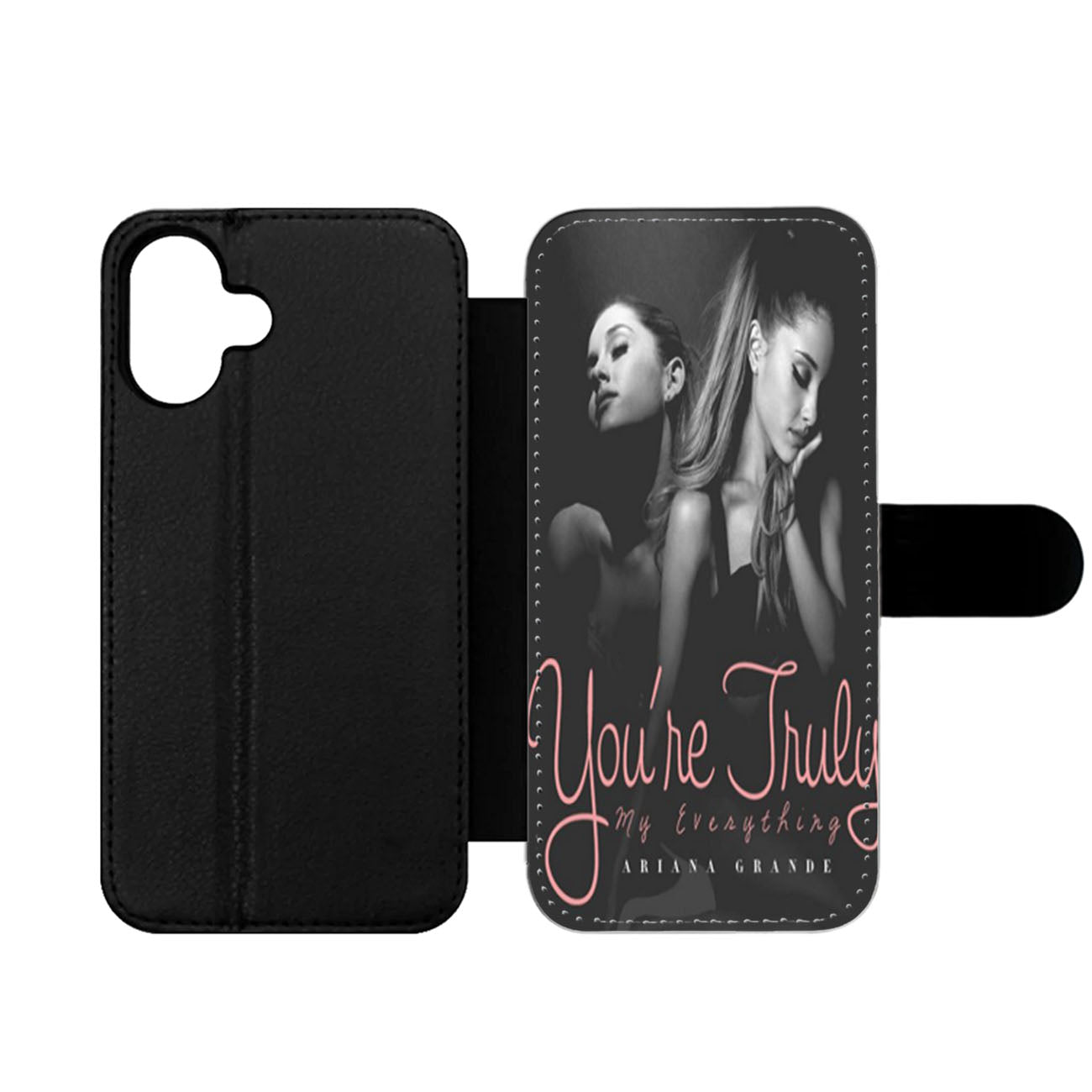 Ariana Grande Style Wallet iPhone Case