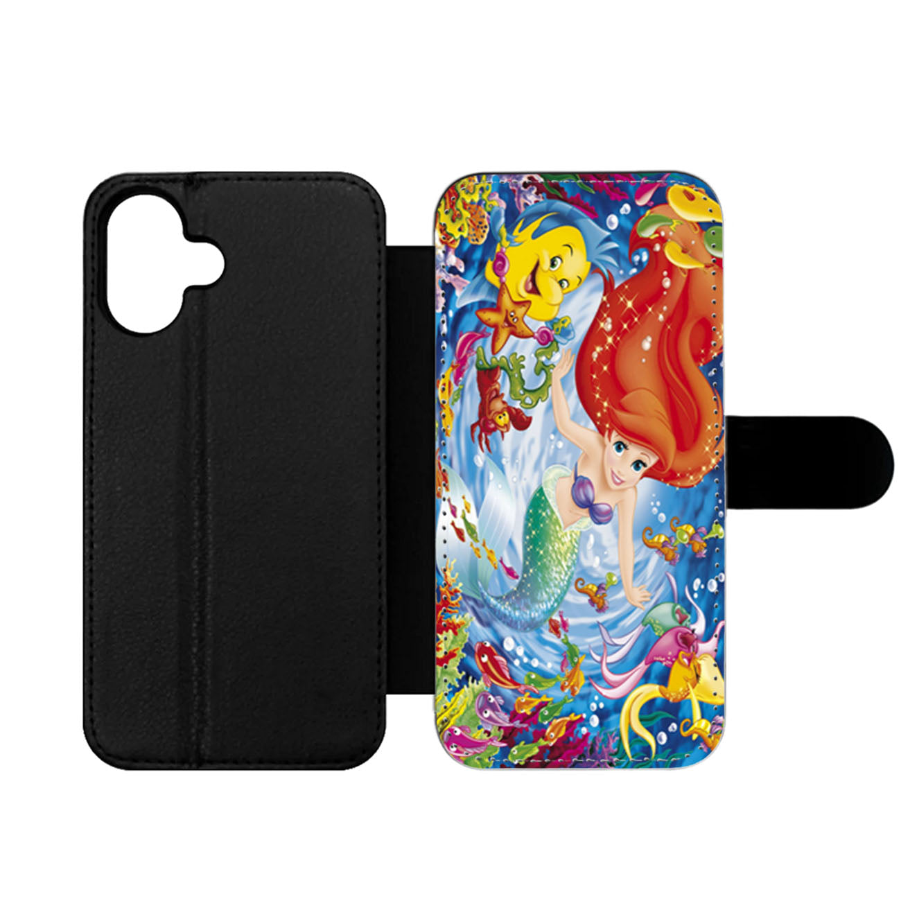 Ariel the little mermaid Wallet iPhone Case