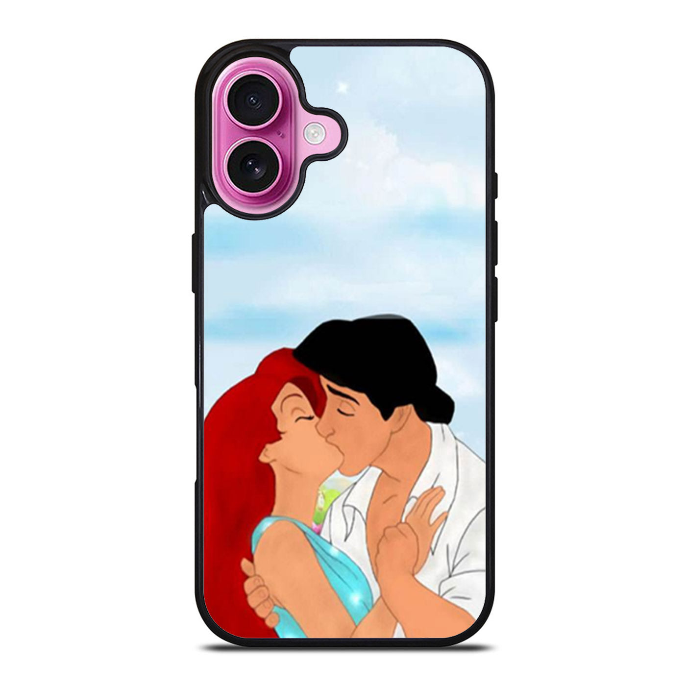 Ariel And Eric Kissing Disney iPhone Case Cover