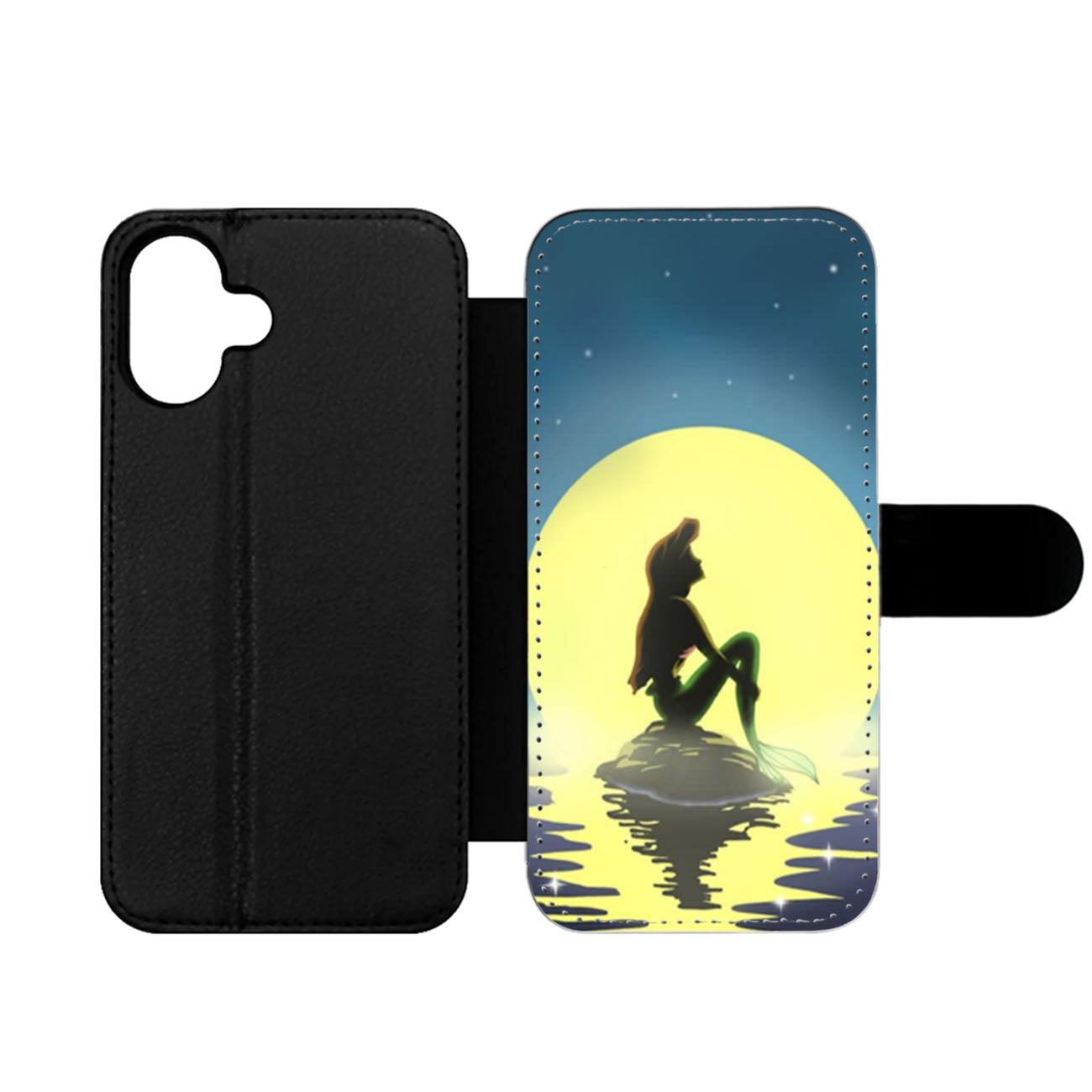 Ariel In The Moonlight Wallet iPhone Case