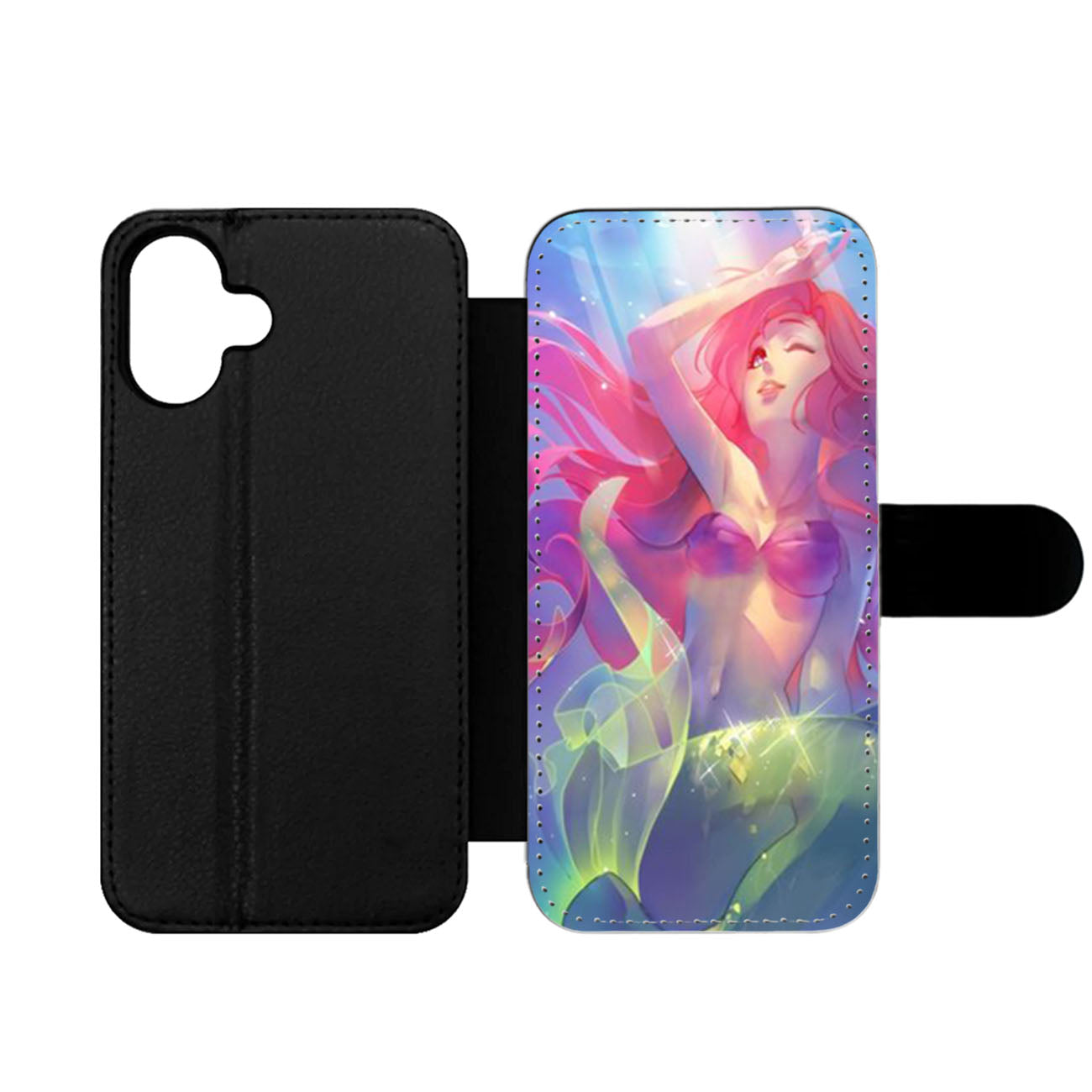 Ariel Little Mermaid 4 Disney Wallet iPhone Case