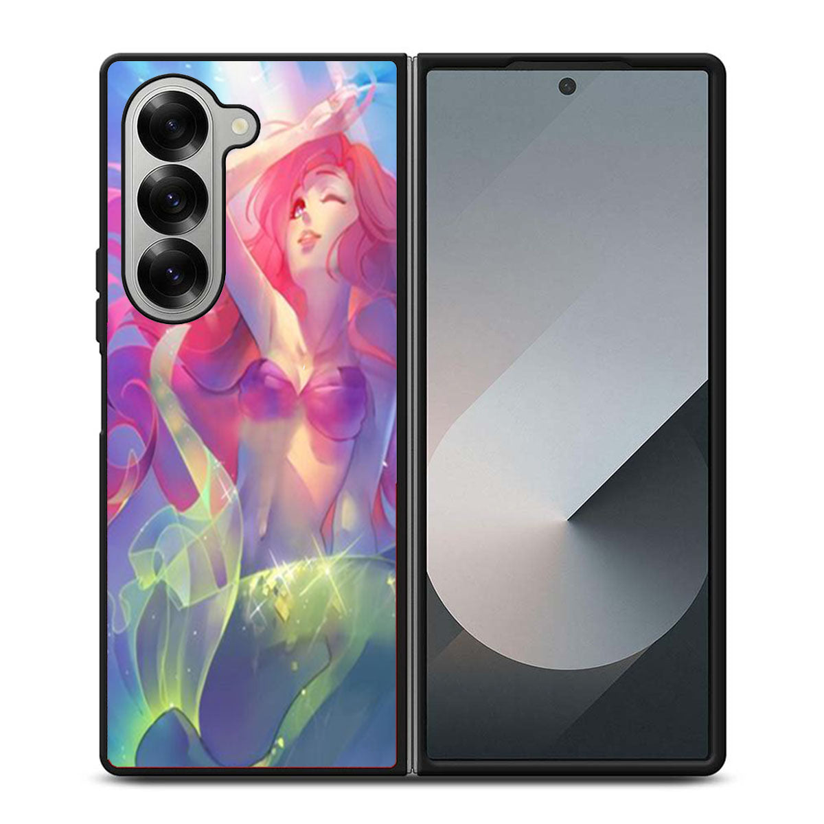 Ariel Little Mermaid 4 Disney Samsung Z Fold 6 Case