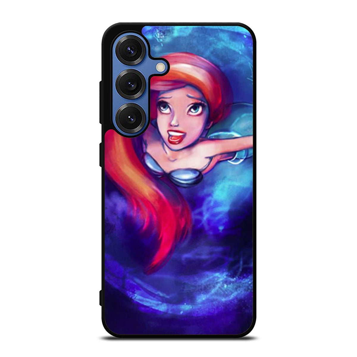 Ariel Little Mermaid Sparkling Samsung S25 Ultra Case