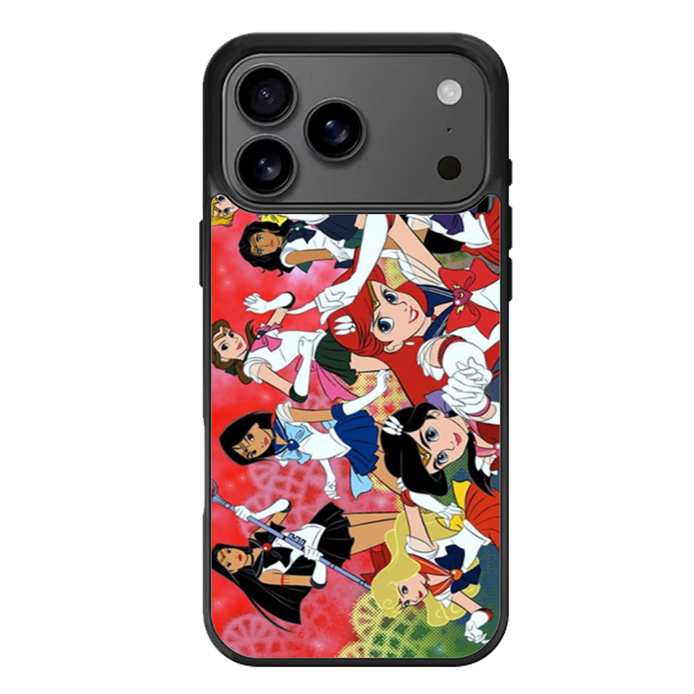 Ariel Sailormoon Princesses iPhone 17 Pro Max Case