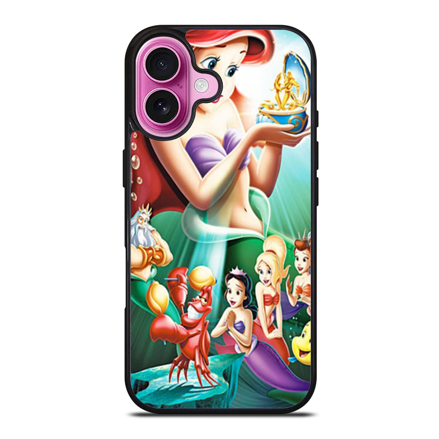 Ariel The Little Mermaid Three iPhone Case Cover