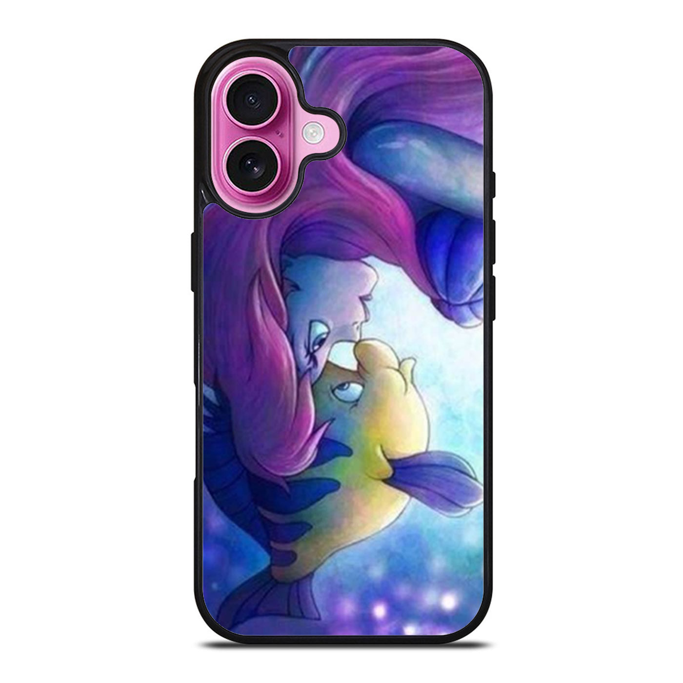 Ariel and Flounder iPhone Case Cover