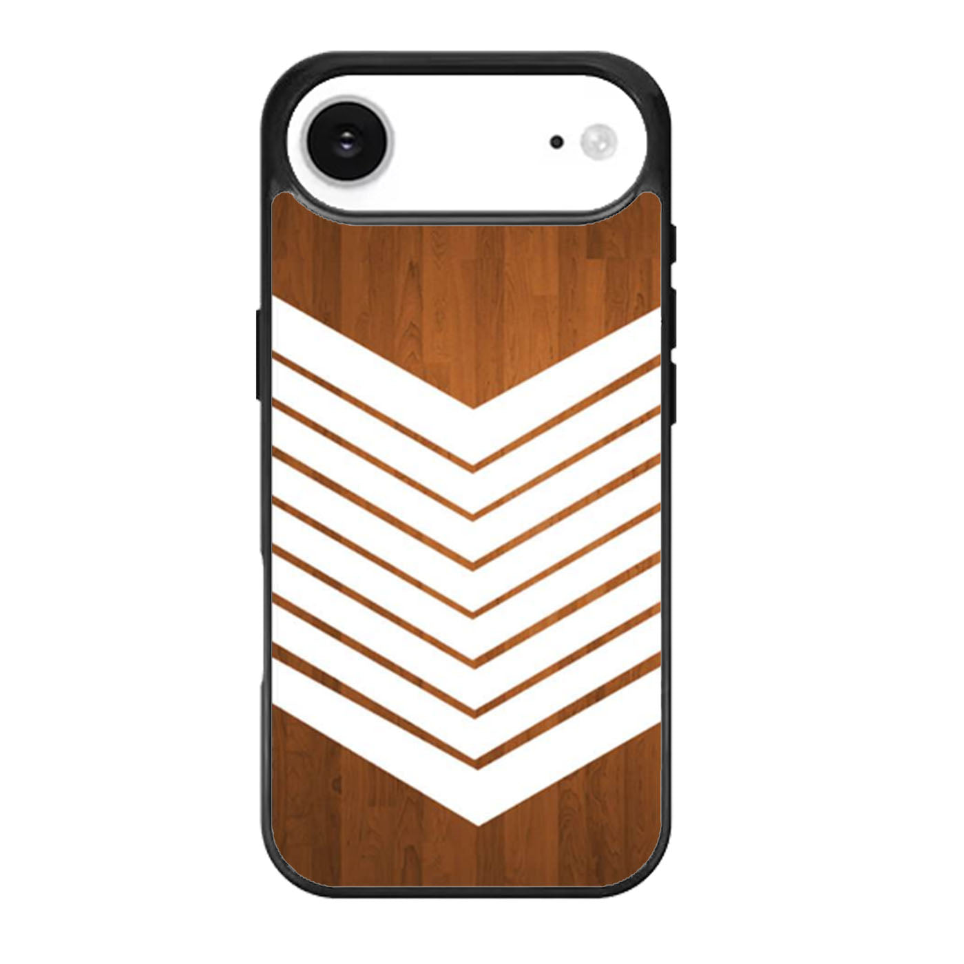 Arrow Teal Wood White iPhone Air Case