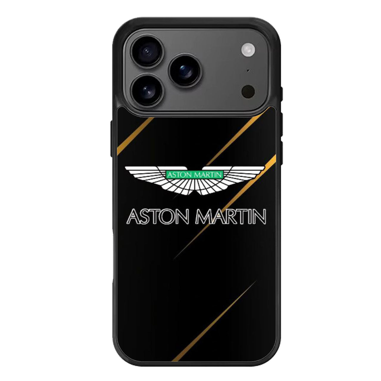 Aston Martin Black Logo iPhone 17 Pro Max Case
