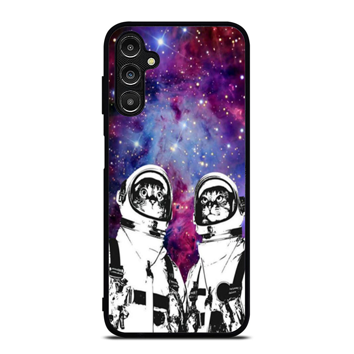 Astronaut Cat Galaxy Space Nebula Samsung A16 Case
