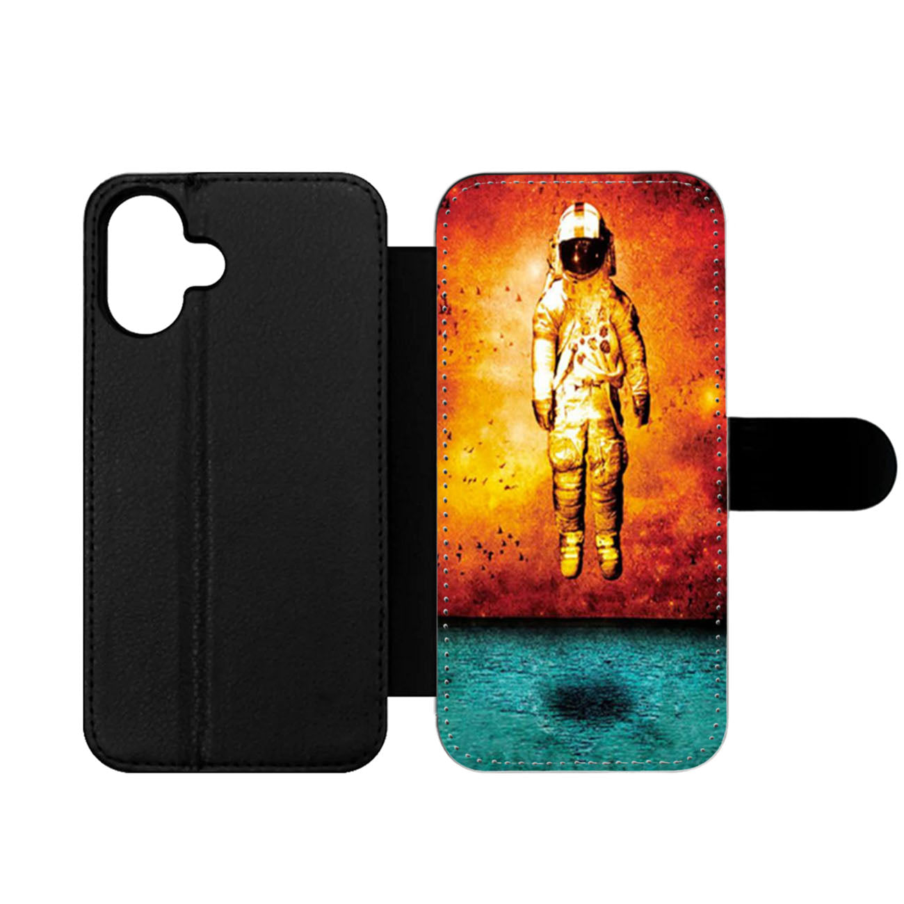 Astronaut Deja Entendu Wallet iPhone Case