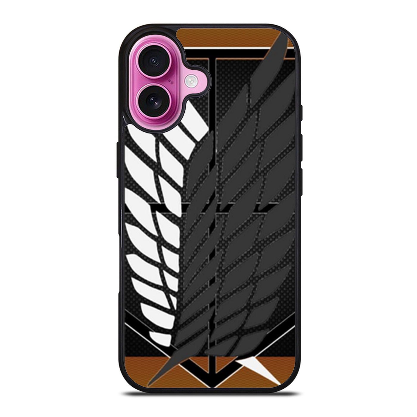 Attack On Titan Logo Carbon Custom iPhone Case Cover