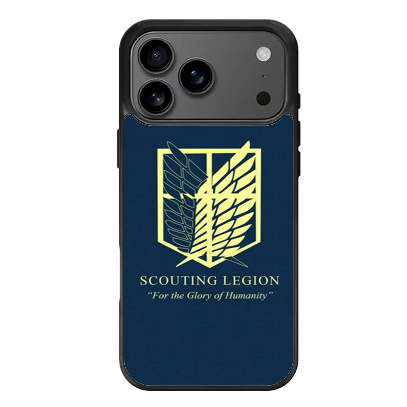 Attack on Titan Scouting Legion Blue iPhone 17 Pro Max Case