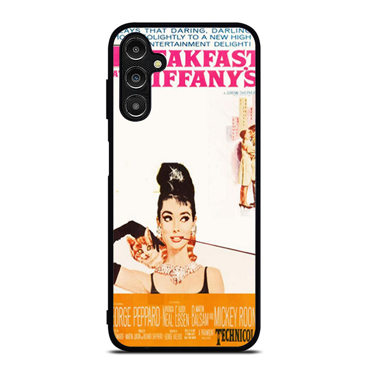 Audrey Hepburn Broadway Musica Samsung A16 Case