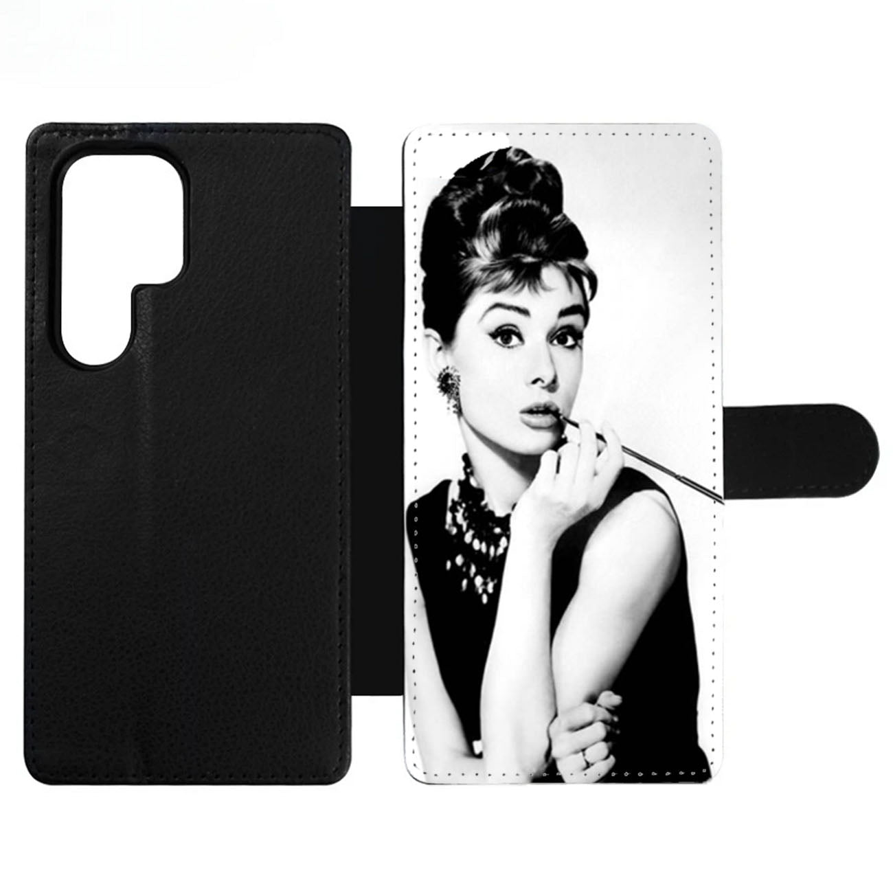 Audrey Hepburn Two Wallet Samsung Case