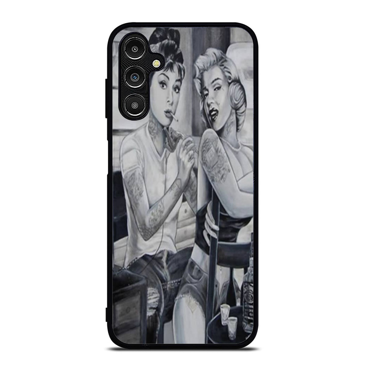 Audrey Hepburn and Marilyn Monroe Samsung A16 Case