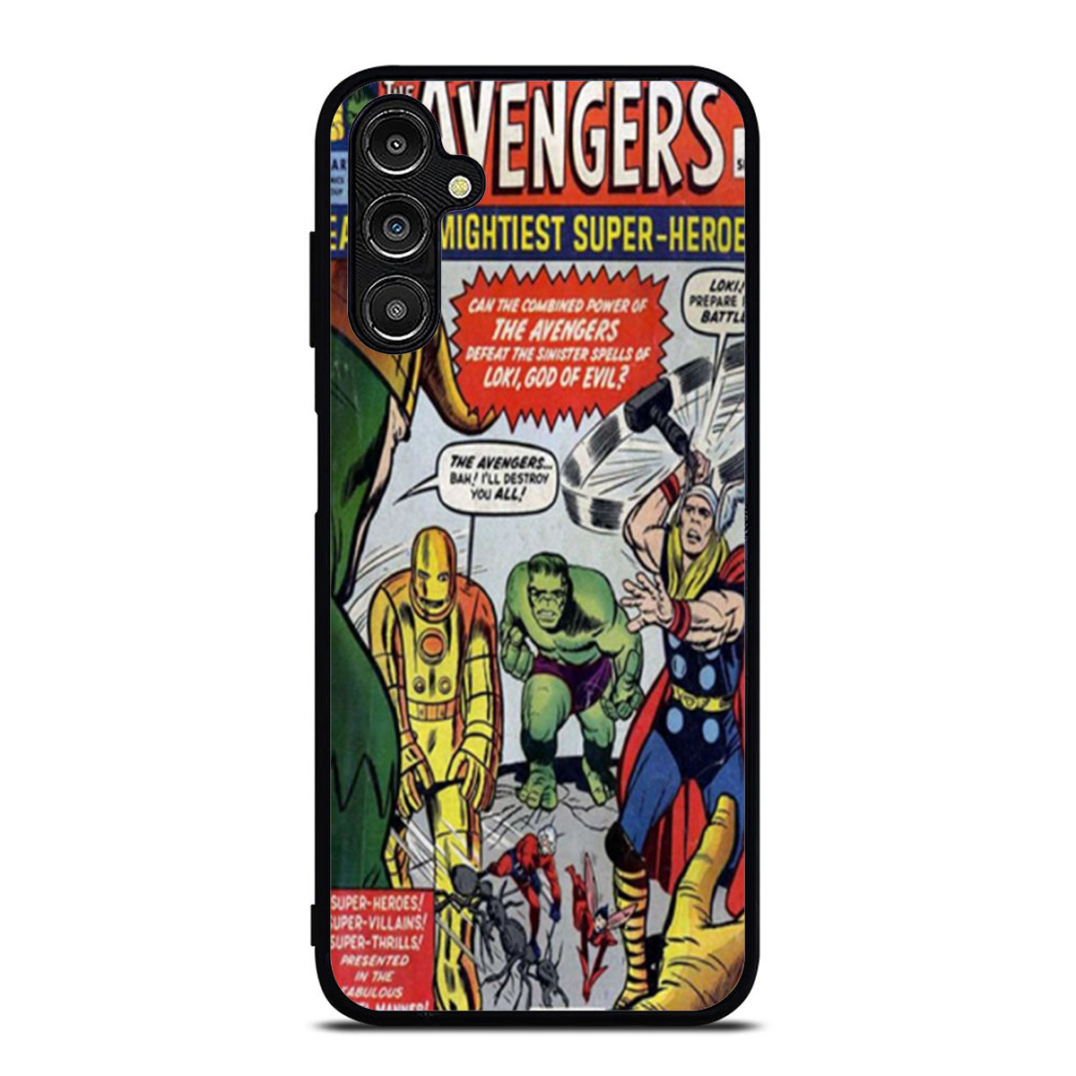 Avengers Comic Samsung A16 Case