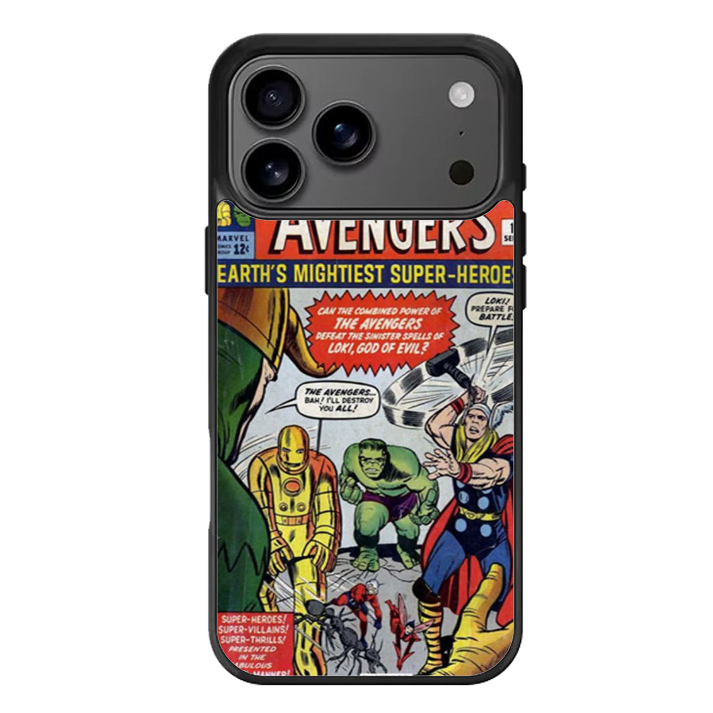 Avengers Comic iPhone 17 Pro Max Case