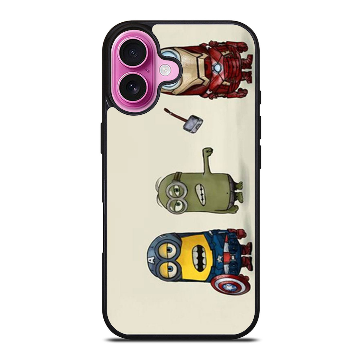 Avengers Minions Cartoon iPhone Case Cover